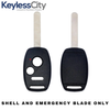 25 X 2002-2014 Honda / 3-Button Remote Head Key Shell / HO01 / OUCG8D-380H-A CWTWB1U545 CWTWBIU545 (Bundle of 25)