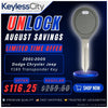 50 X 2001-2005 Dodge / Chrysler / Jeep / Y165 Transponder Key (Chip 4D61) (AFTERMARKET) (BUNDLE OF 50)