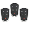 3 X 2014-2019 Cadillac / 5-Button Smart Key / PN: 13580811 / HYQ2AB (AFTERMARKET) (BUNDLE OF 3)