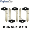 5 X 2008-2021 Chrysler / Dodge/ Jeep / Insert Emergency Key Blade / Y171 | Y159 / 68029829AA (AFTERMARKET) (BUNDLE OF 5)