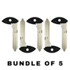 5 X 2008-2021 Chrysler / Dodge/ Jeep / Insert Emergency Key Blade / Y171 | Y159 / 68029829AA (AFTERMARKET) (BUNDLE OF 5)