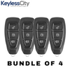 4 X 2011-2019 Ford / 3-Button Smart Key / PEPS / KR55WK48801 / (AFTERMARKET) (BUNDLE OF 4)