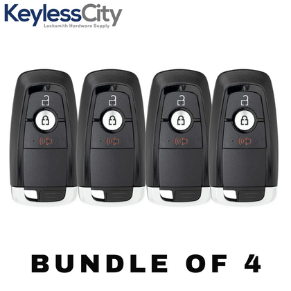 4 X 2017-2024 Ford / 3-Button Smart Key / M3N-A2C93142300 / 164-R8163 (AFTERMARKET) (BUNDLE OF 4)