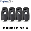 4 X 2017-2024 Ford / 3-Button Smart Key / M3N-A2C93142300 (AFTERMARKET) (BUNDLE OF 4)