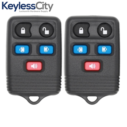 10 X 1998-2008 Ford Windstar Freestar / 5-Button Keyless Entry Remote / PN: 3F2T-15K601-AA / CWTWB1U551 (BUNDLE OF 10)