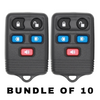 10 X 1998-2008 Ford Windstar Freestar / 5-Button Keyless Entry Remote / PN: 3F2T-15K601-AA / CWTWB1U551 (BUNDLE OF 10)