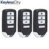 3 X 2016-2022 Honda HR-V Fit / 4-Button Smart Key / PN: 72147-T7S-A01 / KR5V1X (AFTERMARKET) (BUNDLE OF 3)