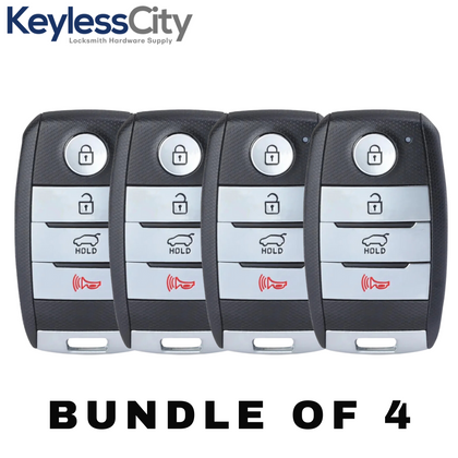4 X 2019-2020 Kia Sportage / 4-Button Smart Key / PN: 95440-D9500 / TQ8-FOB-4F08 (AFTERMARKET) (BUNDLE OF 4)