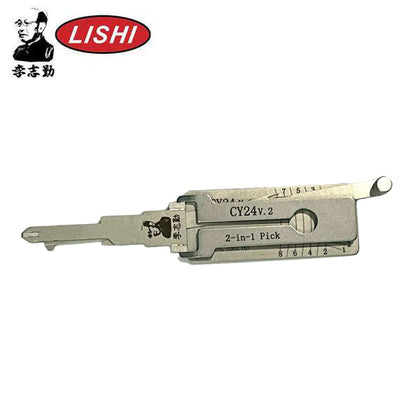 ORIGINAL LISHI - CY24 Y157 Y159 Chrysler / 8-Cut / 2-In-1 Pick & Decoder / AG