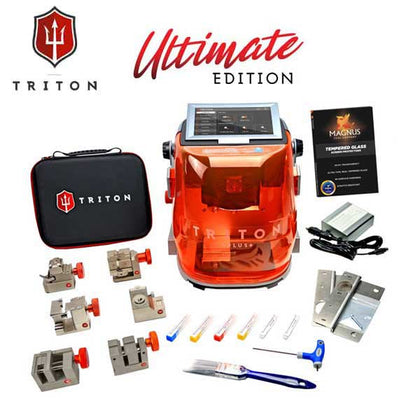 Triton - Plus - Automatic Key Cutting Machine - One Machine Does It All (Ultimate Edition)
