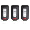 3 X 2008-2020 Mitsubishi Lancer / Outlander / 4-Button Smart Key / PN: 8637B885 / OUC644M-KEY-N (AFTERMARKET) (BUNDLE OF 3)