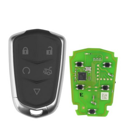 Xhorse XSCD01EN - Cadillac Style 5-Button Universal Smart Key w/ Proximity Function For VVDI Key Tool