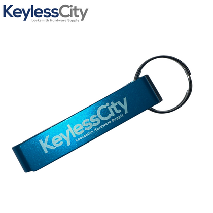 Metal Key Fob Bottle Opener with Keychain – Durable and Stylish (KeylessCity)