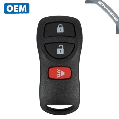 2005-2012 Nissan / 3-Button Keyless Entry Remote / PN: 28268-ZT03A / CWTWB1U733 (OEM Refurb)
