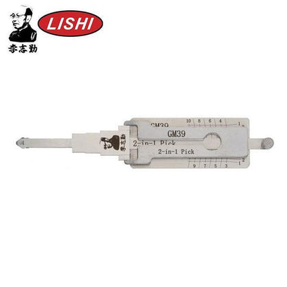 ORIGINAL LISHI - GM39 B102 GM / 10-Cut / 2-In-1 Pick & Decoder / AG