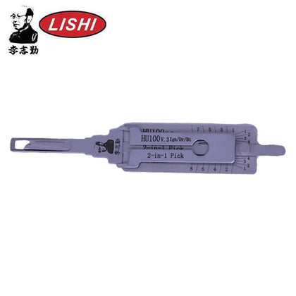 ORIGINAL LISHI - HU100 GM / 8 Cut / 2-In-1 Pick & Decoder / AG