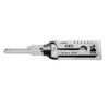 ORIGINAL LISHI - KW5 / 6-Pin - Kwikset Keyway Tool / 2-In-1 Pick & Decoder / AG