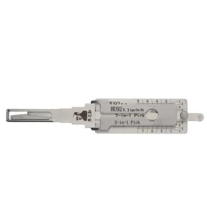 ORIGINAL LISHI - HU92 BMW / 2-in-1 Pick & Decoder / Twin Lifter / AG