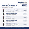 Locksmith Essentials: Top 5 Fobik Keys 5-Pack – Chrysler / Dodge / Jeep / VW (AFTERMARKET)