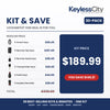 Locksmith Master Kit: 30 Best-Selling Keys & Remotes – Smart, Flip, Head, Transponder, Fobik & Keyless Entry (AFTERMARKET)