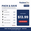 Locksmith Essentials: Top 5 Transponder Keys 5-Pack – Ford / GM / Nissan / Honda (AFTERMARKET)