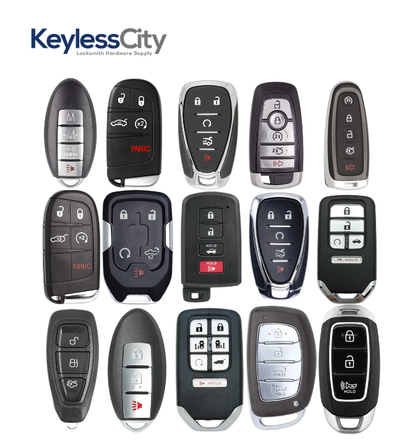 15 pcs Most Popular Smart Keys Variety Pack – Locksmith Starter (BUNDLE OF 15)