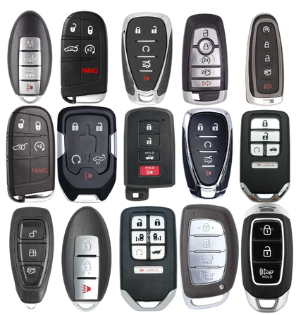 15 pcs Most Popular Smart Keys Variety Pack – Locksmith Starter (BUNDLE OF 15)