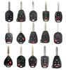15 pcs Most Popular Remote Head Keys Variety Pack – Locksmith Starter (BUNDLE OF 15)