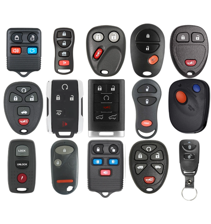 15 pcs Most Popular Keyless Entry Remotes Variety Pack – Locksmith Starter (BUNDLE OF 15)