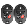 2 X 2008-2017 Toyota / 4-Button Keyless Entry Remote / GQ43VT20T (AFTERMARKET) (BUNDLE OF 2)