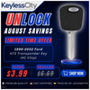 1996-2002 Ford - H73 Transponder Key (4C Chip) (AFTERMARKET)