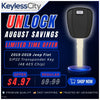 2015-2019 Jeep Renegade Fiat 500X - SIP22 Transponder Key - (48 AES Chip) (AFTERMARKET)