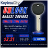 B112 Cadillac CTS PK3+ Transponder Key (AFTERMARKET)