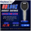 1989-2008 Mitsubishi - MIT8 Transponder Key - (4D 60 Chip) (AFTERMARKET)