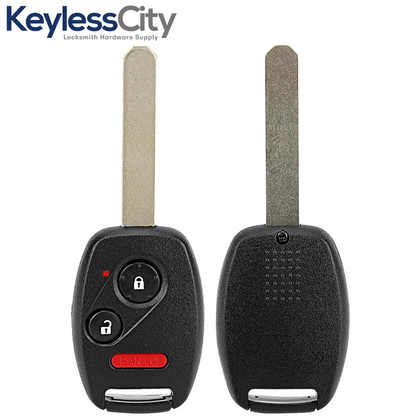 2007-2008 Honda Fit / 3-Button Remote Head Key / OUCG8D-380H-A / (8E Chip) (AFTERMARKET)