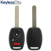 2007-2008 Honda Fit / 3-Button Remote Head Key / OUCG8D-380H-A / (8E Chip) (AFTERMARKET)