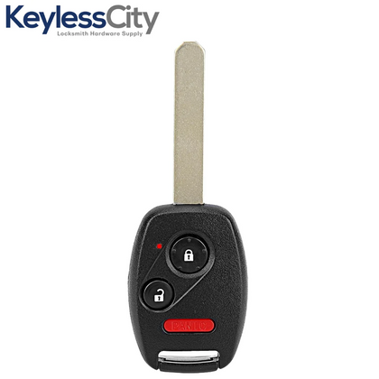 2007-2008 Honda Fit / 3-Button Remote Head Key / OUCG8D-380H-A / (8E Chip) (AFTERMARKET)