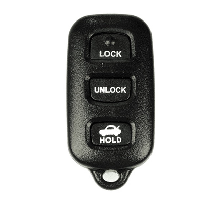 1998-2008 Toyota Keyless Entry Remote SHELL For HYQ12BAN - Black (JMA TOYO-1-RKE)