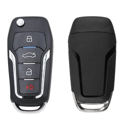 2013-2018 Ford / 4-Button Flip Key / PN: 5921709 / OUCD6000022 (AFTERMARKET)
