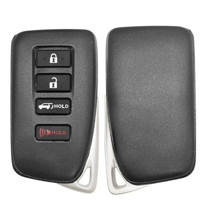 2020-2021 Lexus NX300h NX200T LX570 RX350 RX450 / 4-Button Smart Key / PN: 89904-48V80 / HYQ14FLB (AFTERMARKET)