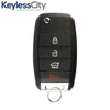 2014-2017 Kia Rio / 4-Button Flip Key / PN: 95430-1W023 / TQ8-RKE-3F05 (UB14MY) (AFTERMARKET)