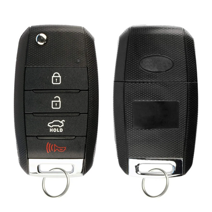 2014-2017 Kia Rio / 4-Button Flip Key / PN: 95430-1W023 / TQ8-RKE-3F05 (UB14MY) (AFTERMARKET)