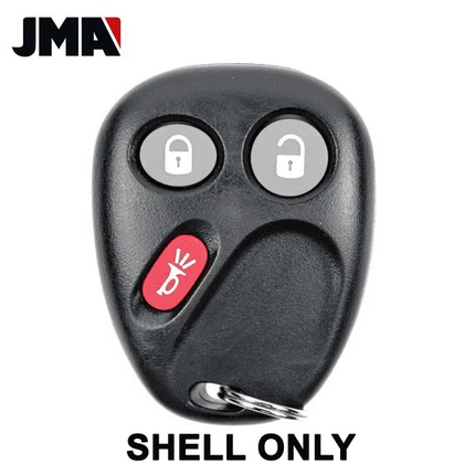 2003-2007 GM Keyless Entry Remote SHELL For LHJ011 - Black (JMA GM-3-RKE)