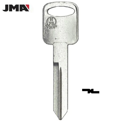 JMA - FO-15D - H75 - 1196FD - Ford - Metal Key Blank (JMA FO15DE)