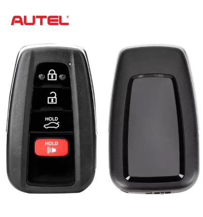 Autel - Toyota Style / 4-Button Universal Smart Key - Lock, Unlock, Trunk, Panic - 8A Chip - IKEYTY8A4TP