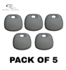 5 X GTL - MFK Gray Toyota Style Heads (Pack of 5)