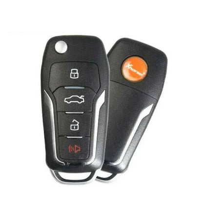 Xhorse XEFO01EN VVDI Super Remote / Ford Style / 4-Button Universal Flip Key W/ Super Chip