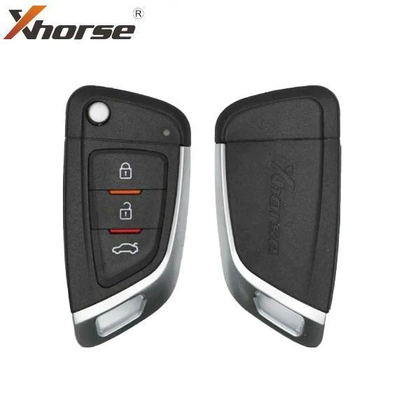 Xhorse XKKF02EN Knife Style / 3-Button Universal Remote Flip Key For VVDI Key Tool (Wired)