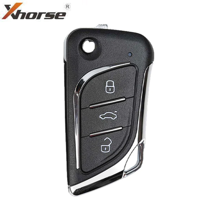 Xhorse  XKLKSOEN Lexus Knife Style / 3-Button Universal Remote Flip Key For VVDI Key Tool (Wired)