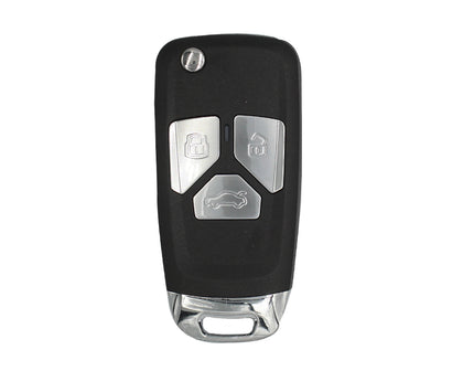 XHorse XNAU01EN Audi Style Wireless VVDI Universal Remote Flip Key With 3/4 Button